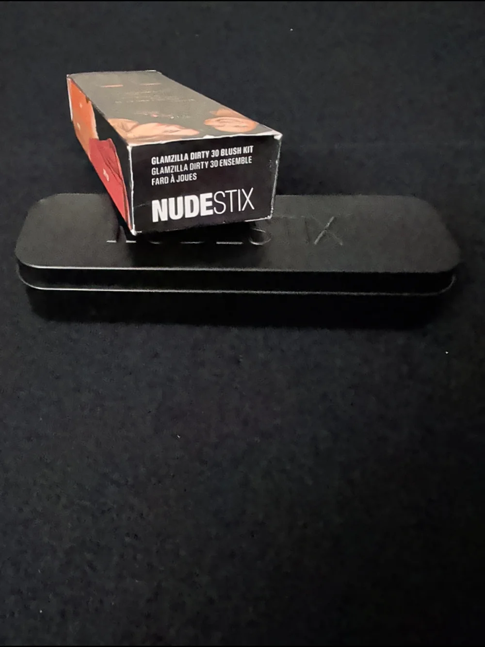 NUDESTIX Limited Ed. Glamzilla Dirty 30 Blush Kit Double Tin Beauty Makeup NEW